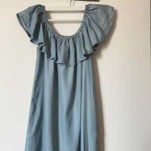 Lulus off the shoulder summer dress